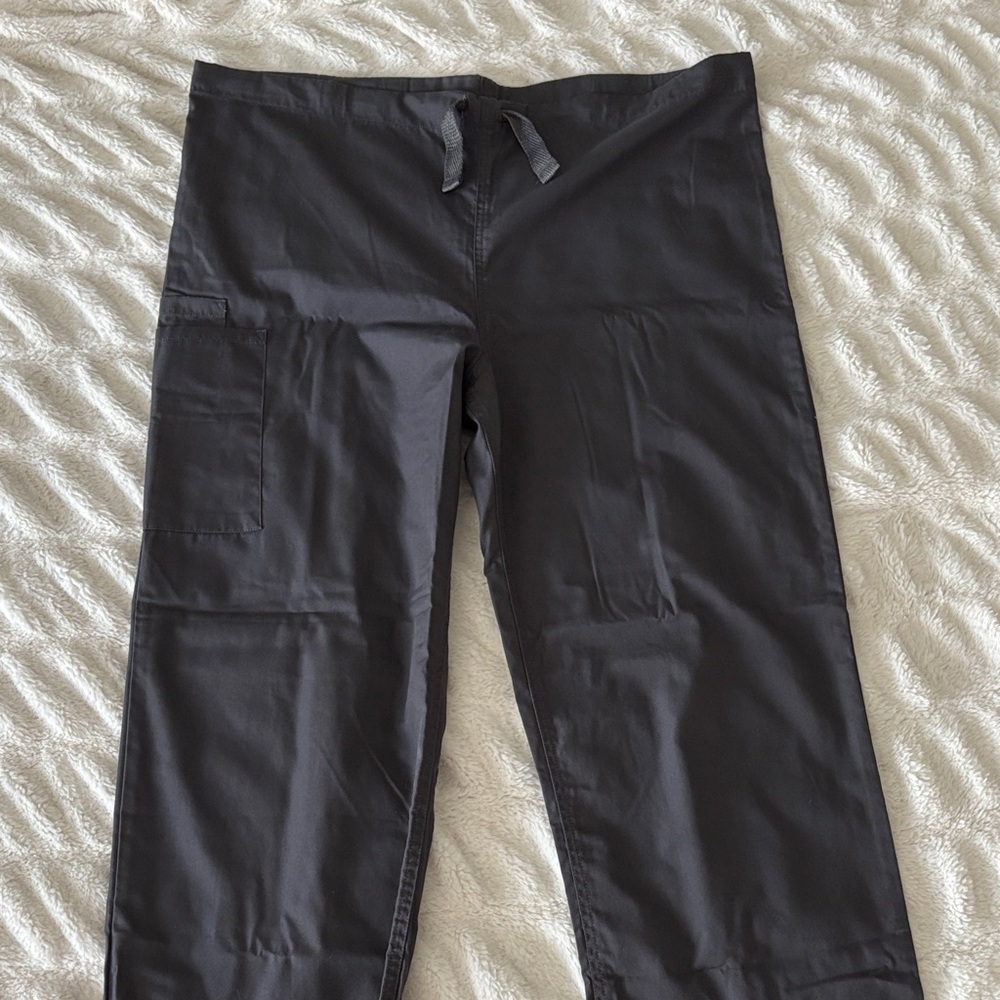 Men's Gray Scrub Pants